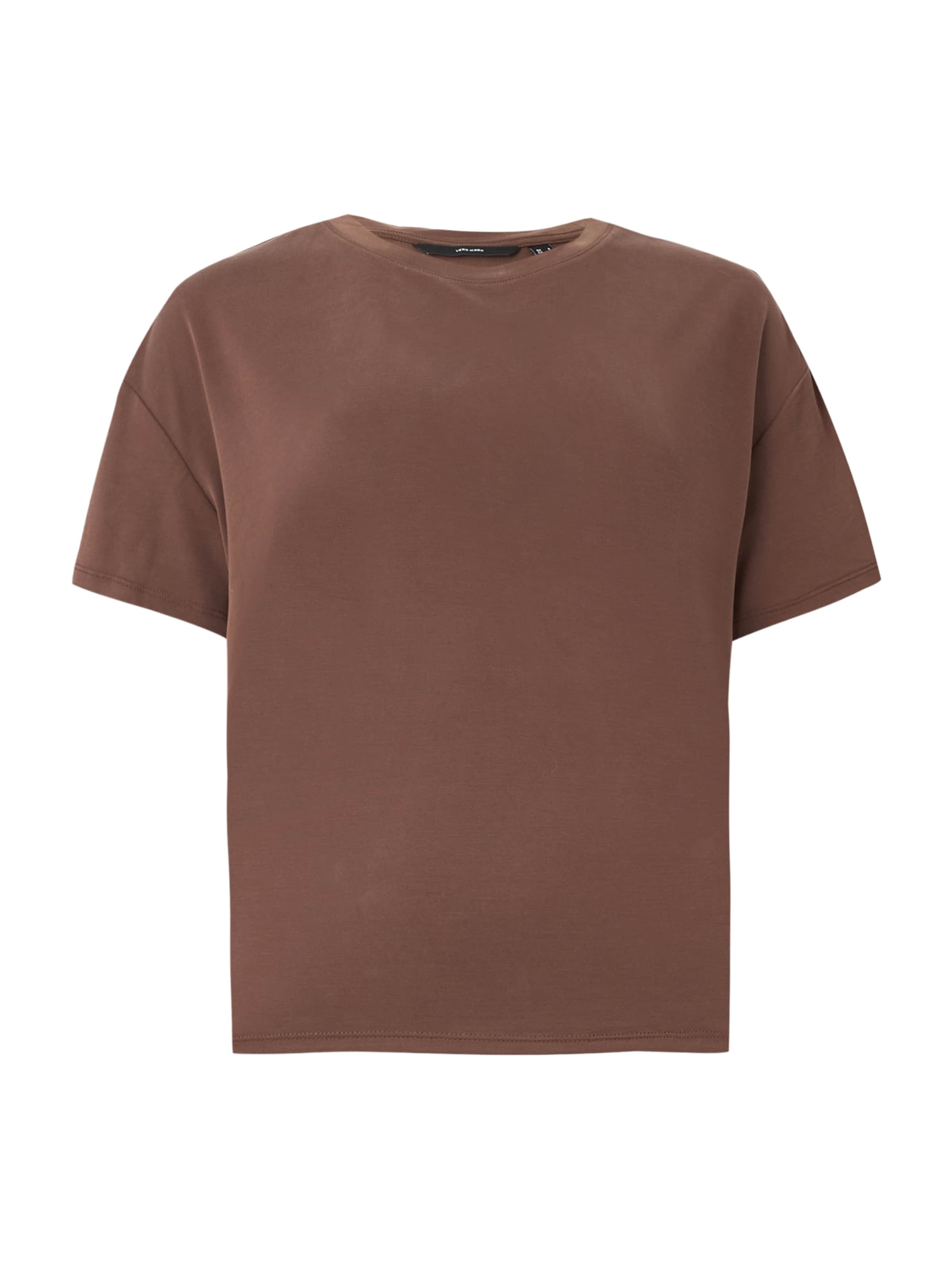 VERO MODA Футболка 'VMFILLI' в Коричневый: спереди