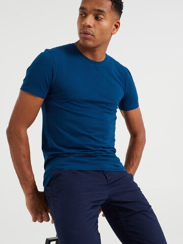 T-Shirt WE Fashion en bleu