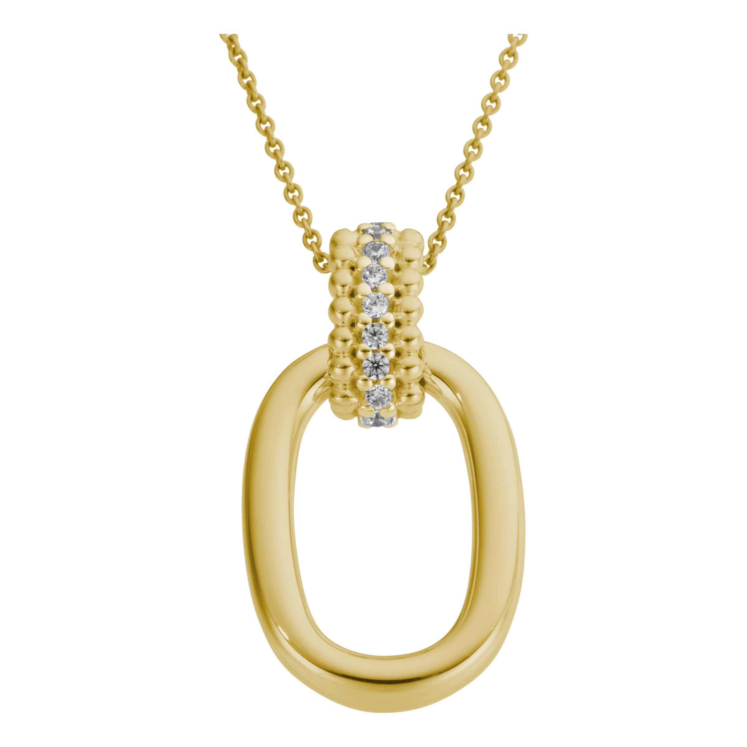 FIRETTI Pendant in Gold: front