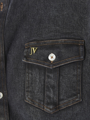 Jan Vanderstorm Comfort fit Button Up Shirt 'Olavik' in Black