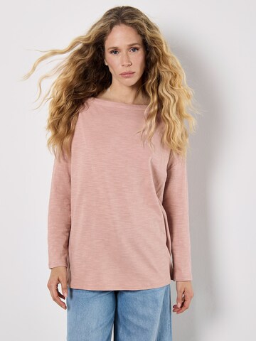 Tunique Apricot en rose : devant