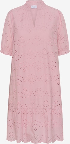 SAINT TROPEZ Jurk 'Geleksa' in Roze: voorkant