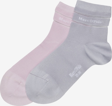 Chaussettes Marc O'Polo en violet : devant