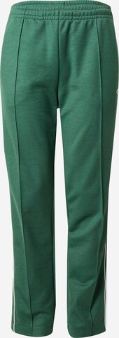 LACOSTE Regular Pants in Green: front