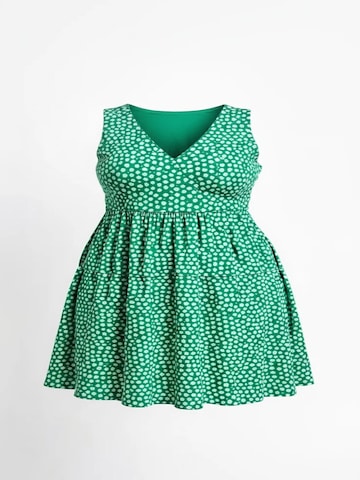 Robe Shape Of You en vert