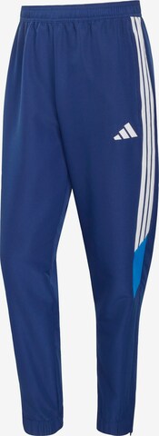 ADIDAS PERFORMANCE - Calças de desporto 'Tiro 26 Essentials' em azul: frente