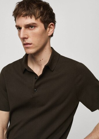 MANGO MAN Shirt 'Arraona' in Braun