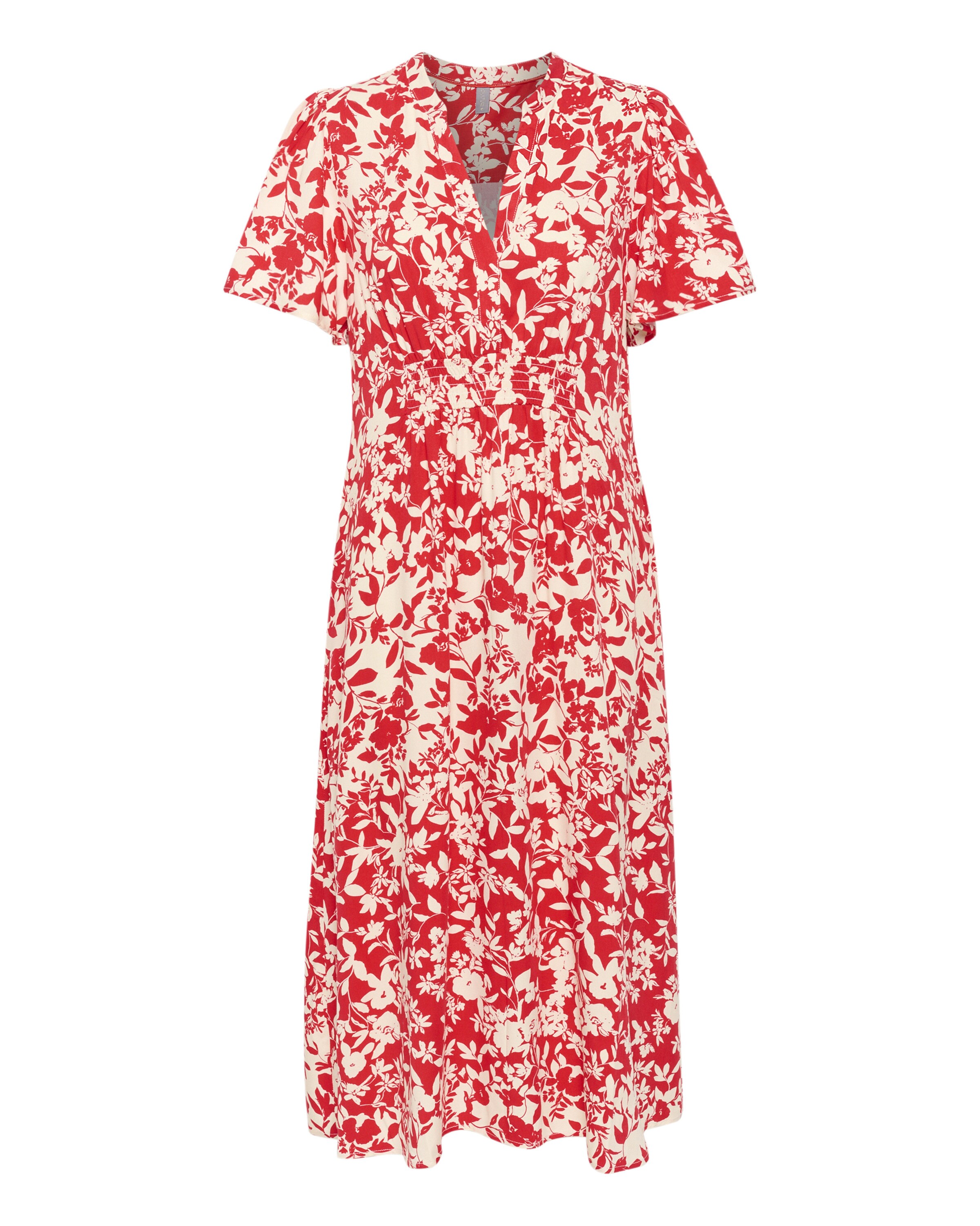 CULTURE Sommerkleid 'Jenny' in Rot: Vorderseite