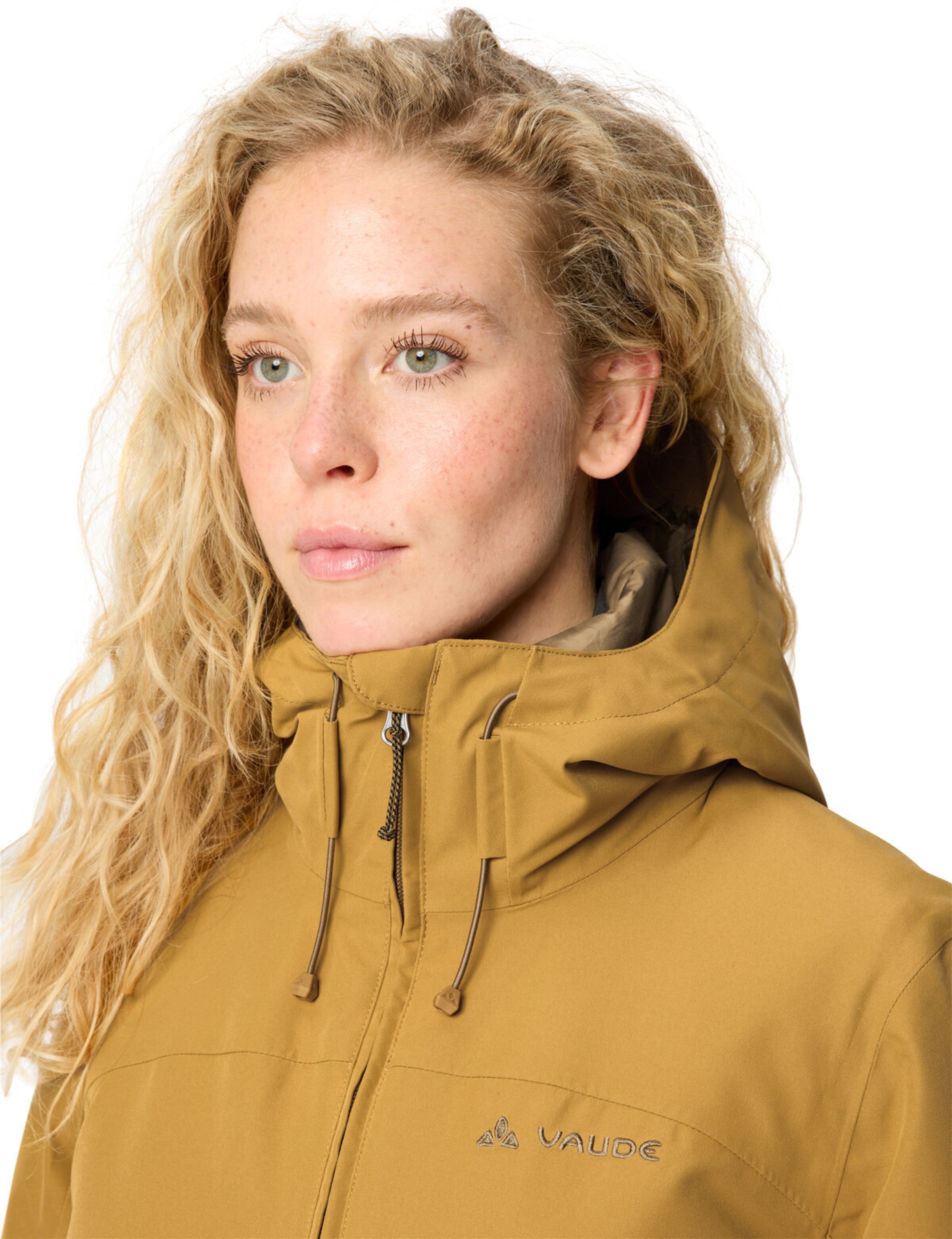 VAUDE Outdoor jacket 'Skomer III' in Brown
