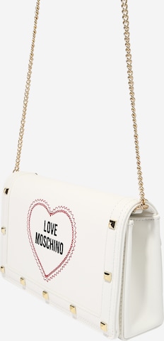 Love Moschino Clutch in White: front