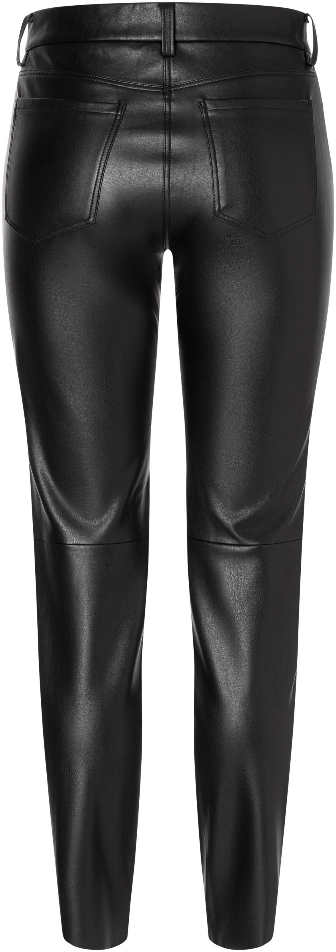 MAC Slimfit Hose in Schwarz