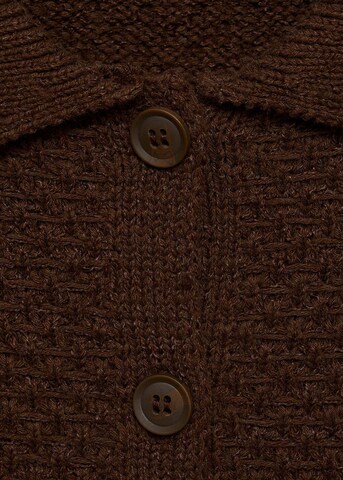 MANGO Cardigan 'Choco' i brun