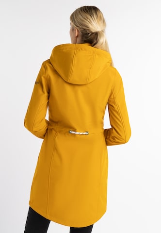 Manteau fonctionnel Schmuddelwedda en jaune