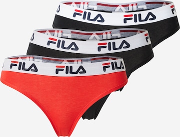 FILA Thong in Red: front