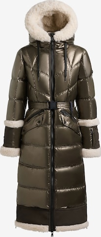 khujo - Sobretudo de inverno 'Carina' em cinzento: frente