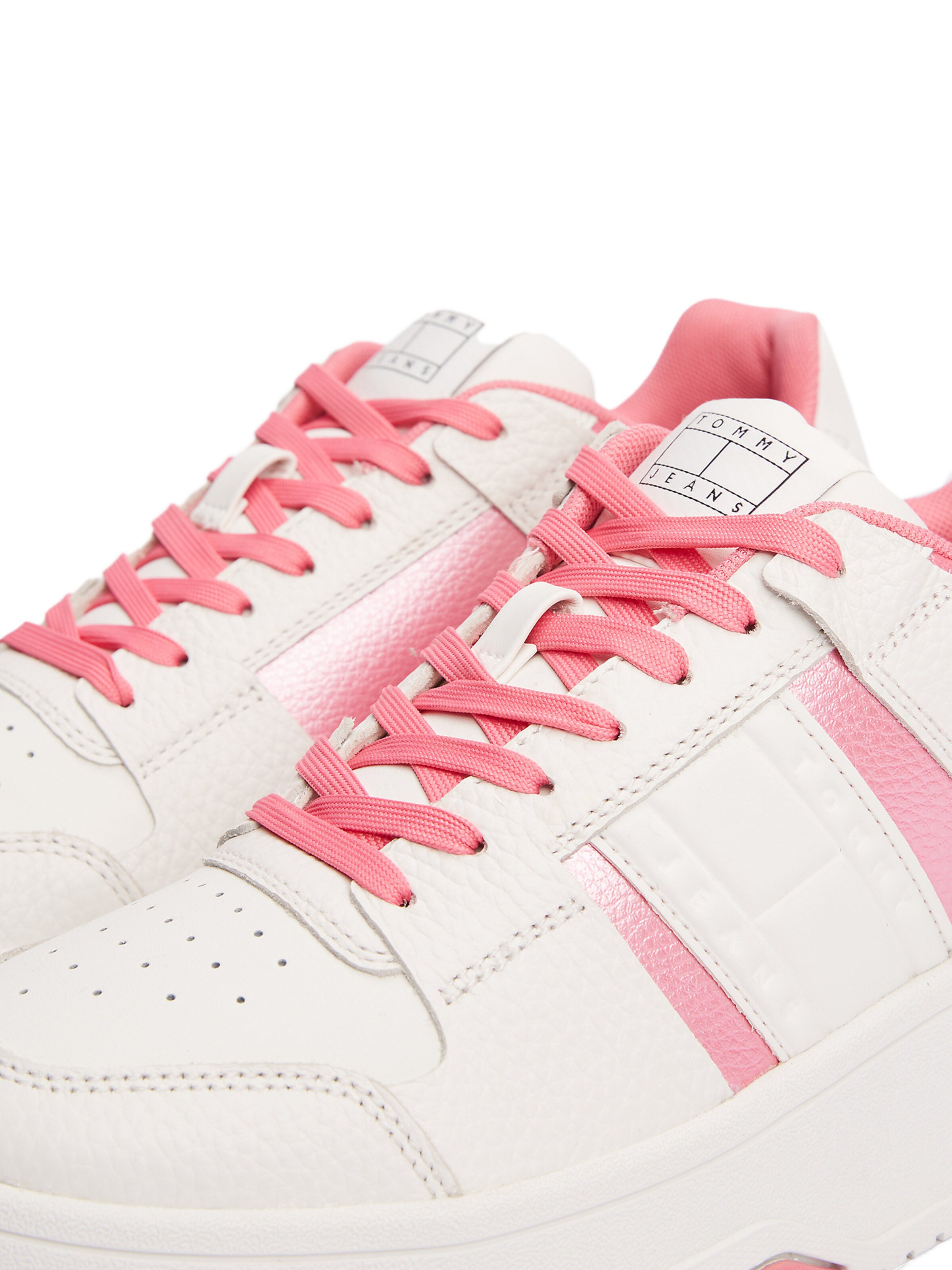 Baskets basses 'The Brooklyn' Tommy Jeans en rose