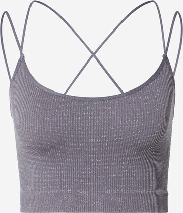 BDG Urban Outfitters Top 'CINDY' in Grau: predná strana