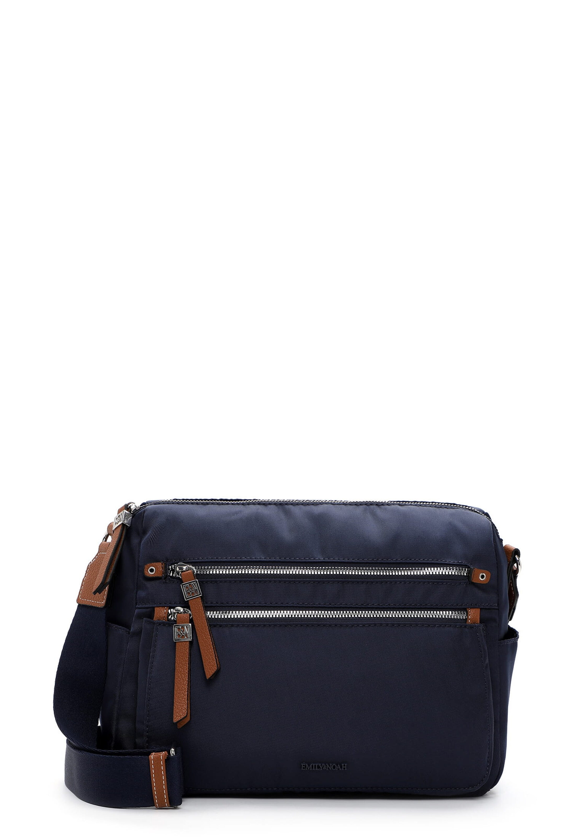 Emily & Noah Umhängetasche in Blau: Vorderseite