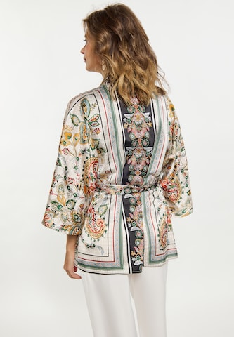 jauktas krāsas usha FESTIVAL Kimono