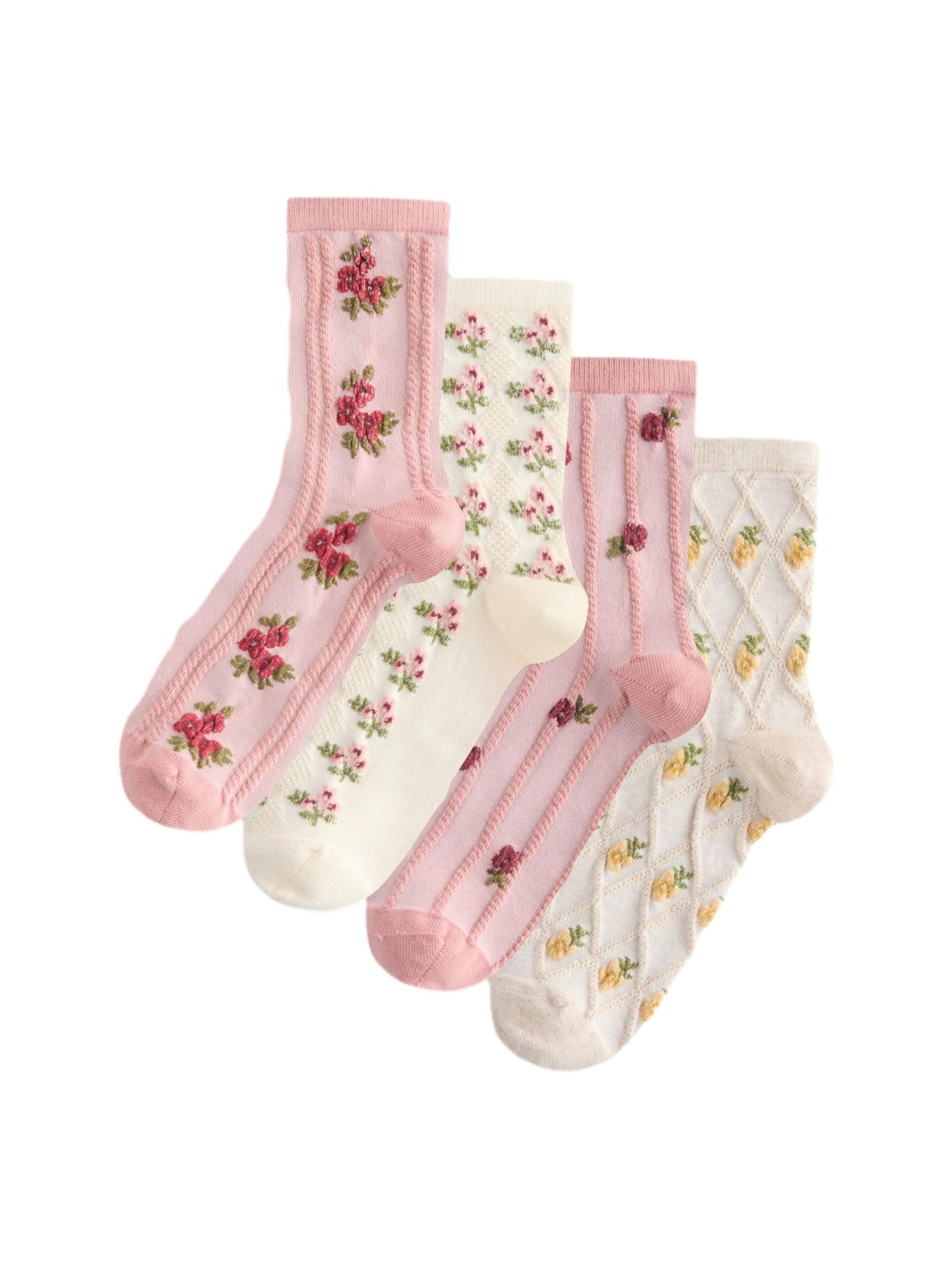 jauktas krāsas Next Zeķes: no priekšpuses