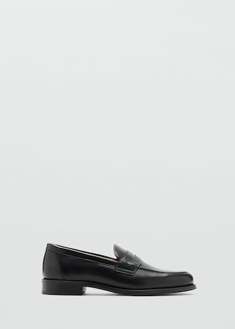 MANGO MAN Moccasins 'Venecimo' in Black