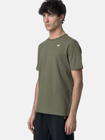 K-Way Shirt 'K-WAY ADAME LIGHT STRETCH JERSEY T-Shirt e Polo' in Grün