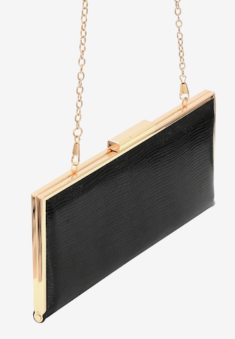 faina Clutch in Schwarz