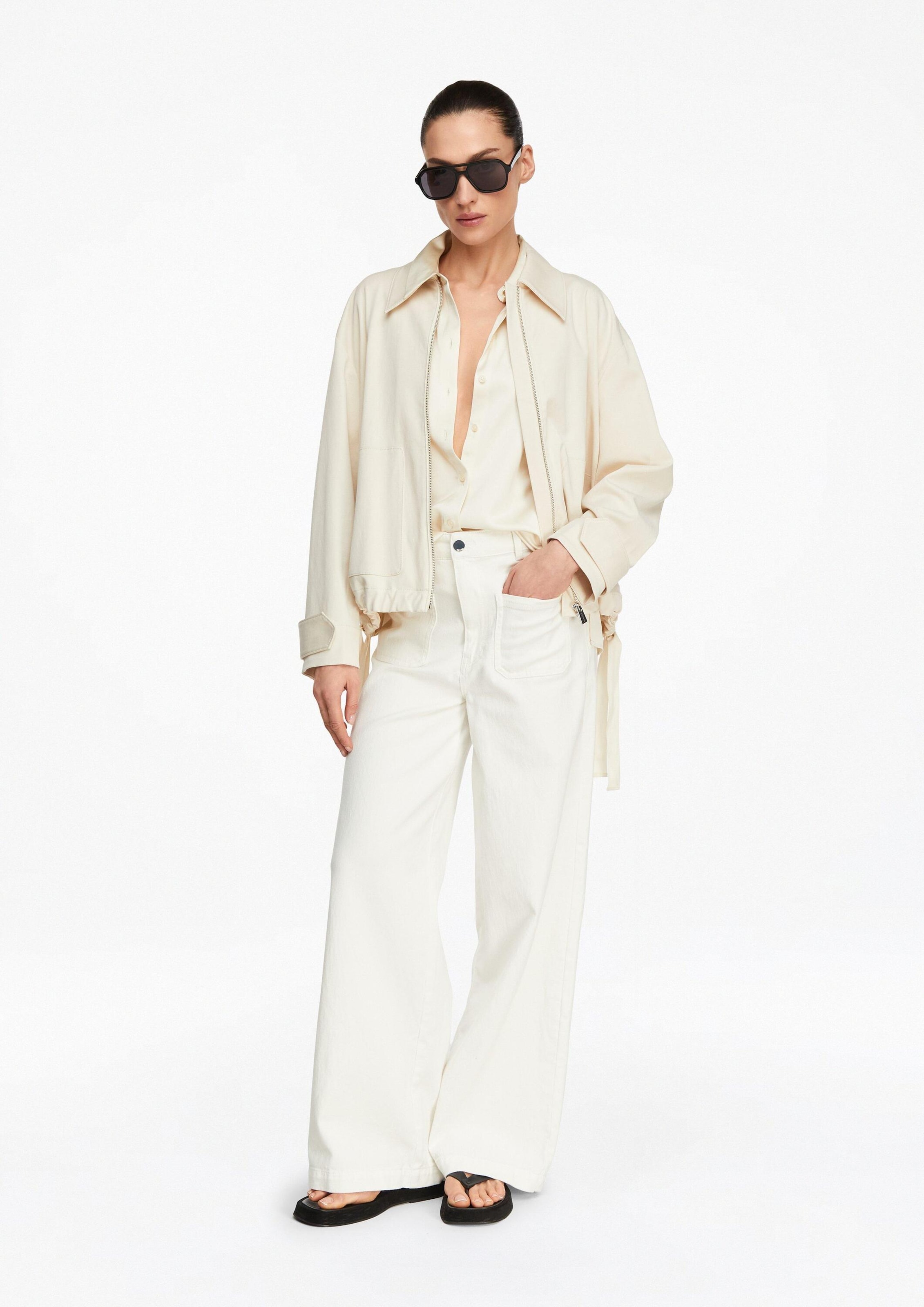 Veste mi-saison COMMA en beige