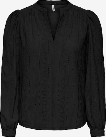 ONLY - Blusa 'ONLMINNA' en negro: frente