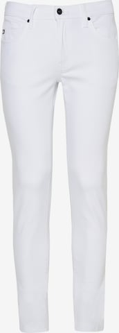 BIG STAR Slimfit Jeans 'Jeffray' in Wit: voorkant