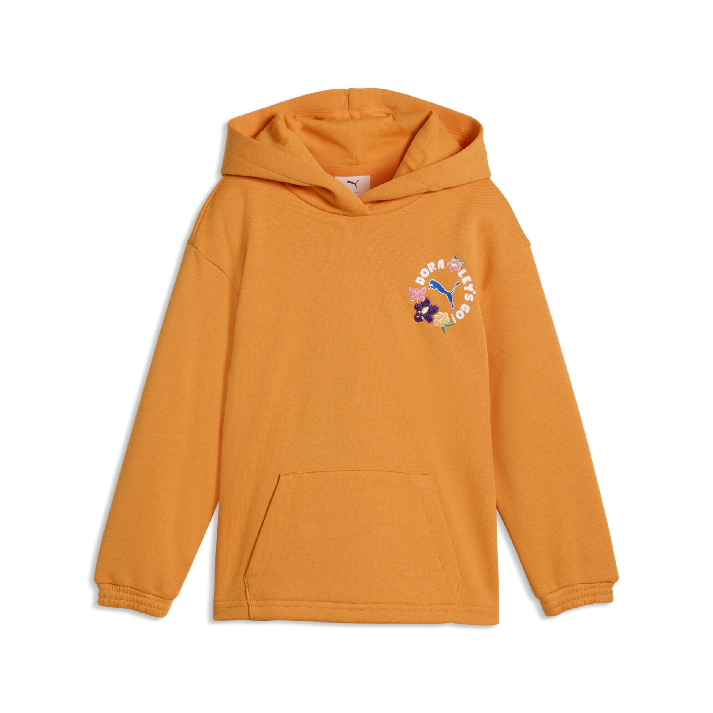 PUMA Sweatshirt in Oranje: voorkant