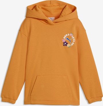 PUMA Sweatshirt in Oranje: voorkant