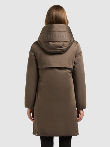 Manteau d’hiver 'Hickle' khujo en marron