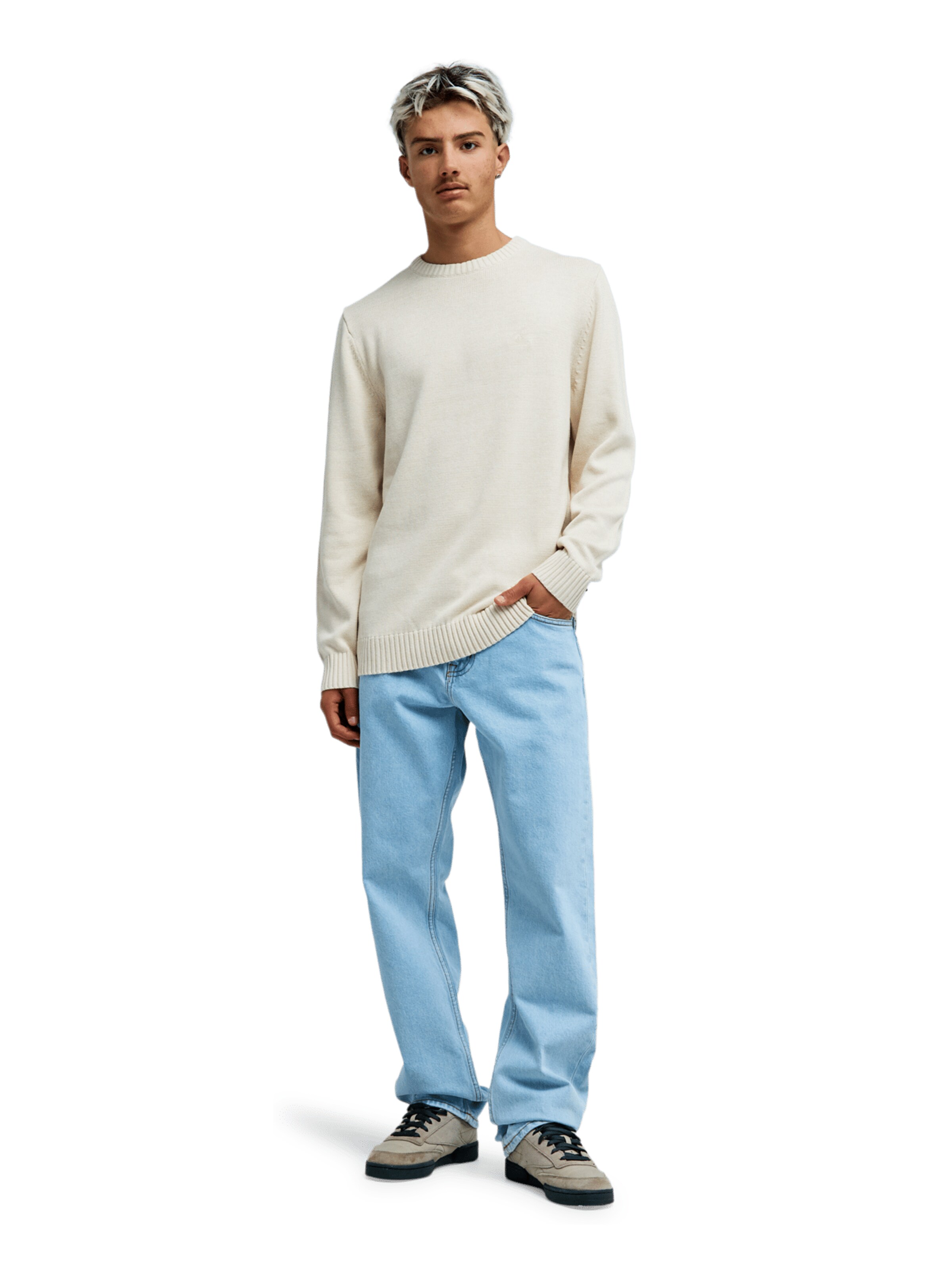 QUIKSILVER Sweatshirt in Weiß