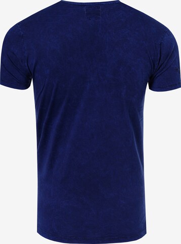 Rusty Neal T-Shirt in Blau