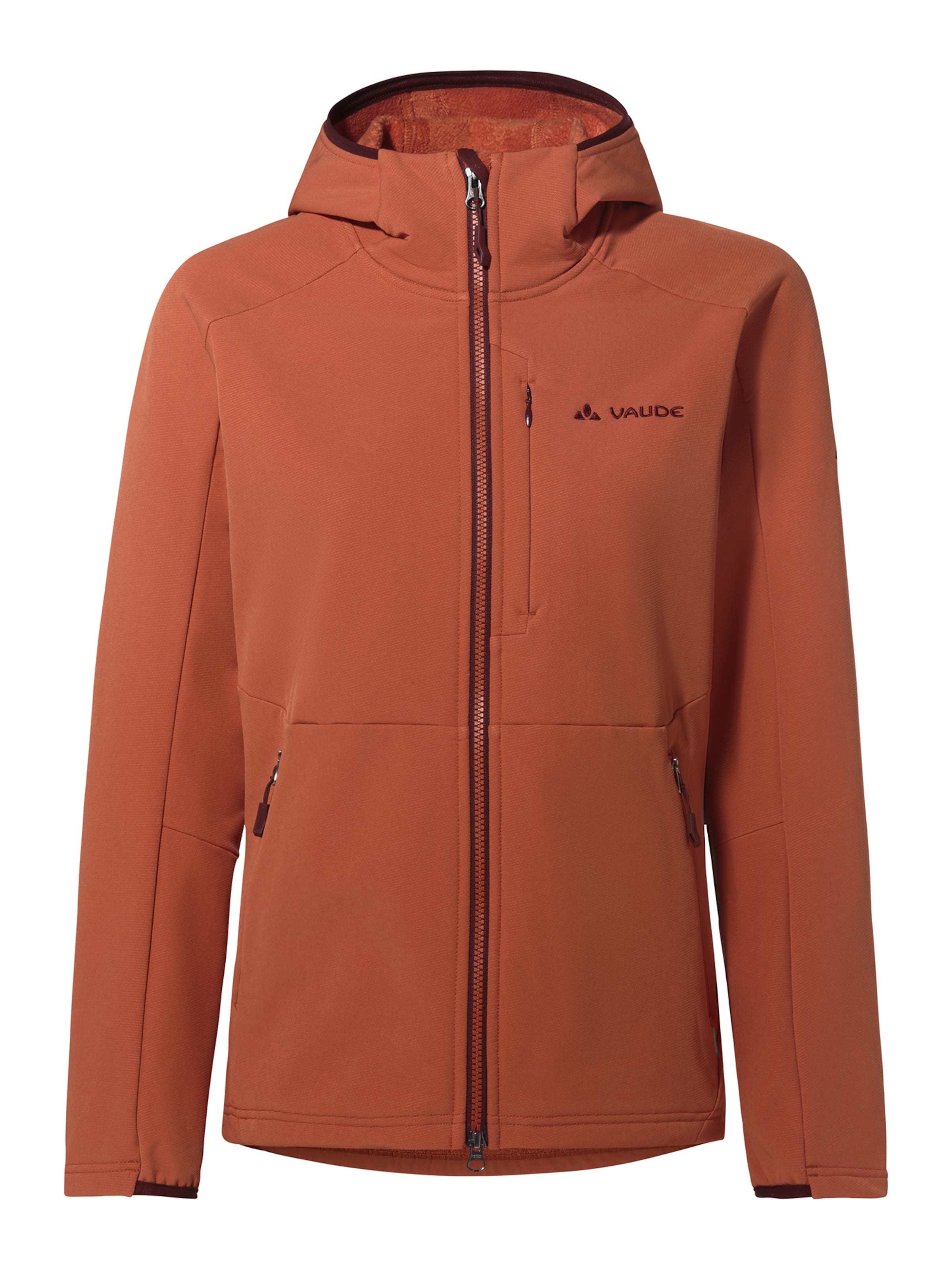 VAUDE Funktionsfleecejacke 'Elope' in Braun: Vorderseite
