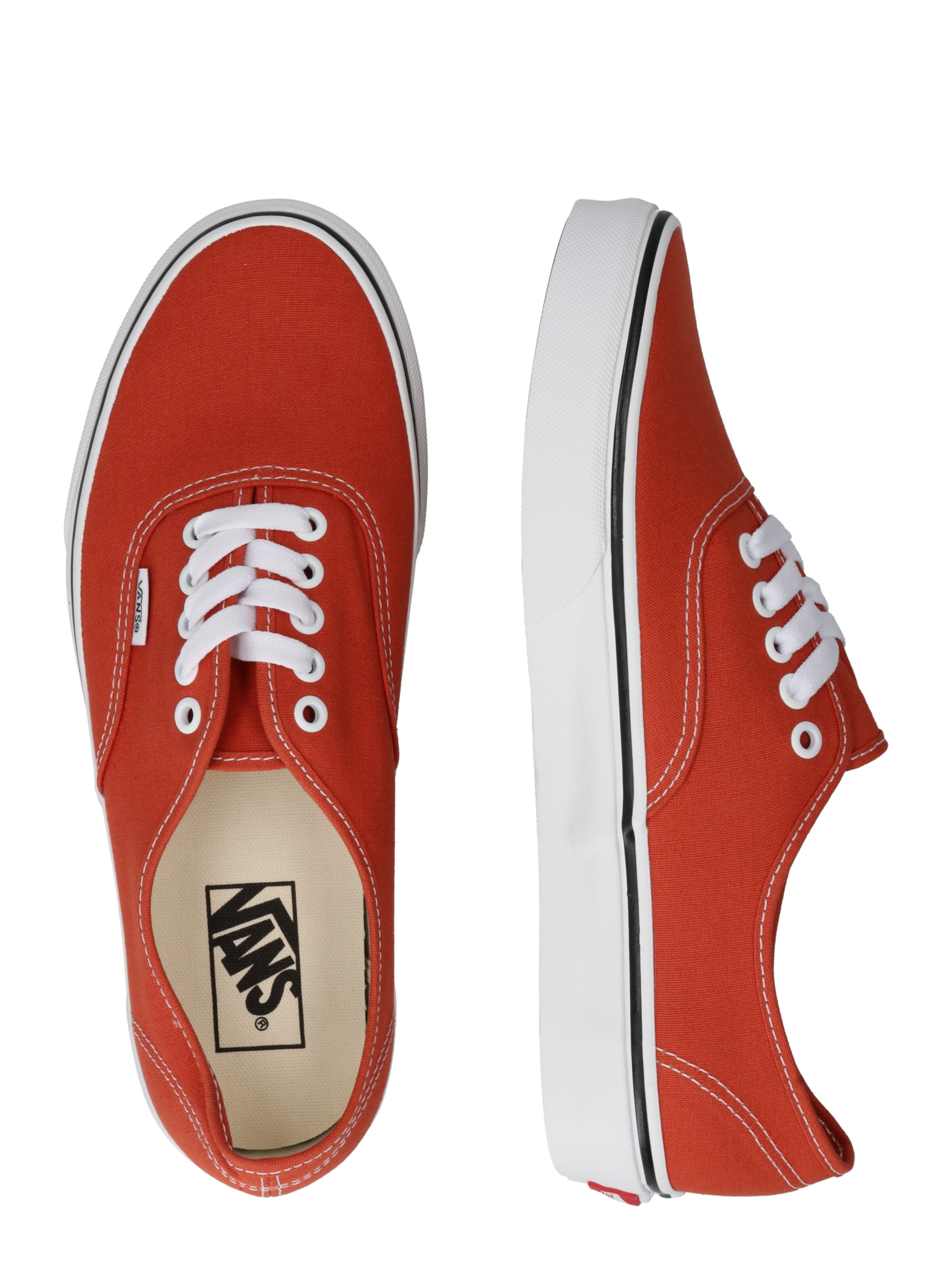 sarkans VANS Zemie brīvā laika apavi 'Authentic'