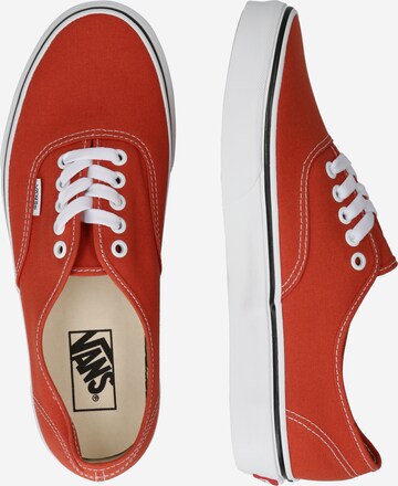 VANS Platform trainers 'Authentic' in Red