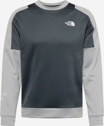 Sweat de sport THE NORTH FACE en gris : devant