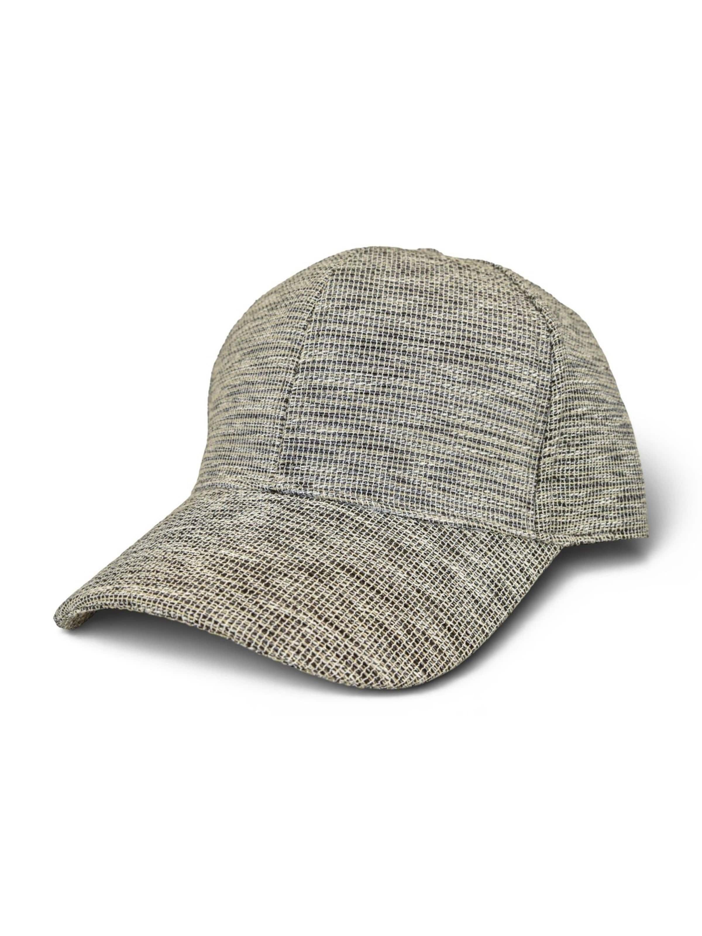 styleBREAKER Cap 'Baseball Cap Baumwolle Meliert mit Glitzer'‌‌‌‌‌‌‌‌‌ in 54-64 in schwarzmeliert, Produktansicht