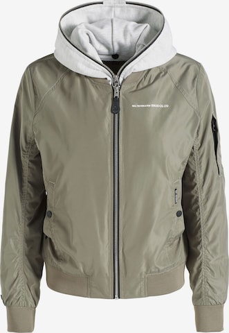 khujo Between-season jacket 'LARIFA' in Green: front