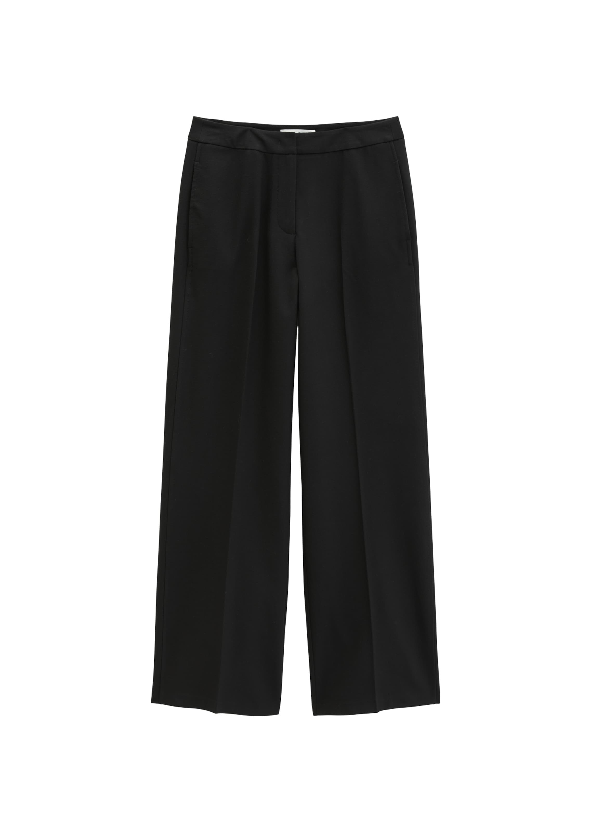 Marc O'Polo Loosefit Hose in Schwarz: Vorderseite