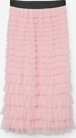 rožinė VERO MODA Sijonas 'VMNAJA': priekis