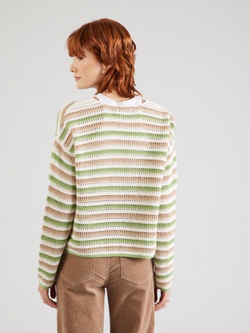PIECES Strickjacke 'PCARLEA' in Grün