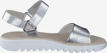 Paul Green Strap Sandals in Silver