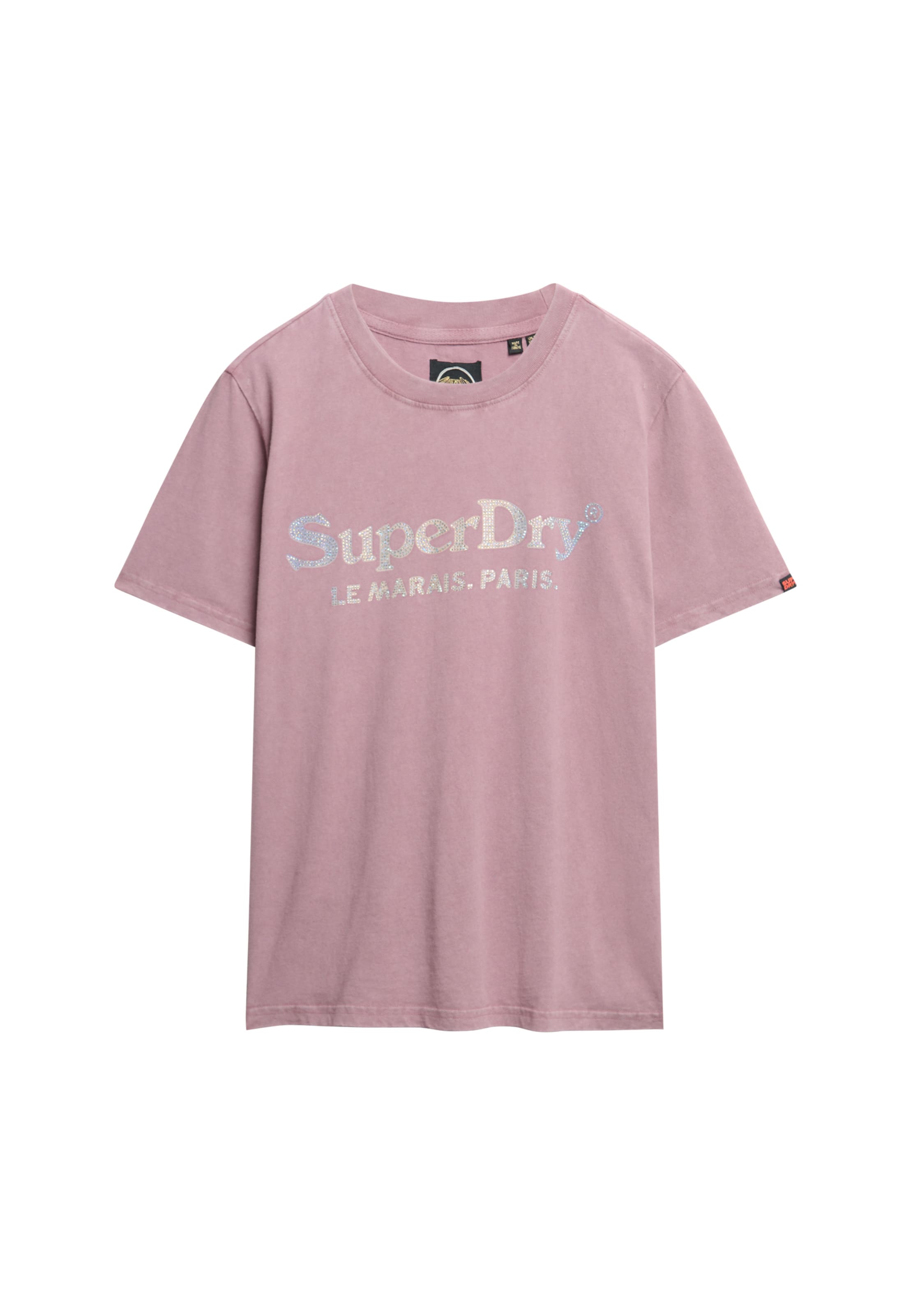 Superdry & Co T-Shirt 'Venue' in Lila: Vorderseite