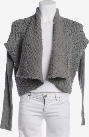 Twin Set Pullover / Strickjacke S in Grau: Vorderseite