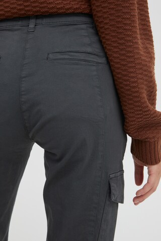 Oxmo Tapered Cargohose in Grau