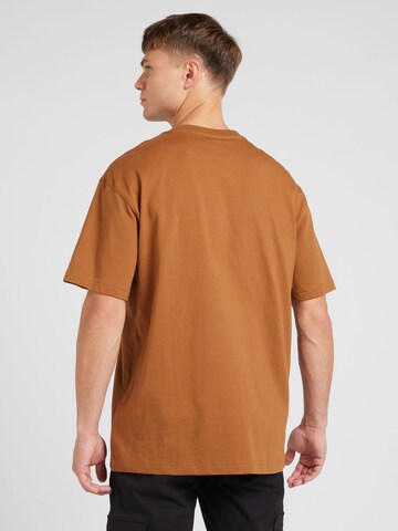 Lee Shirt 'PLAIN LOOSE TEE' in Brown