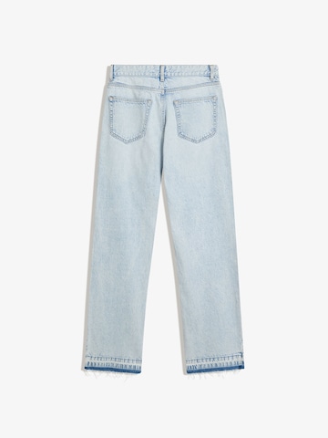 Bershka Regular Jeans in Blau